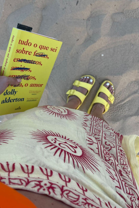 Light Yellow Pareo Skirt