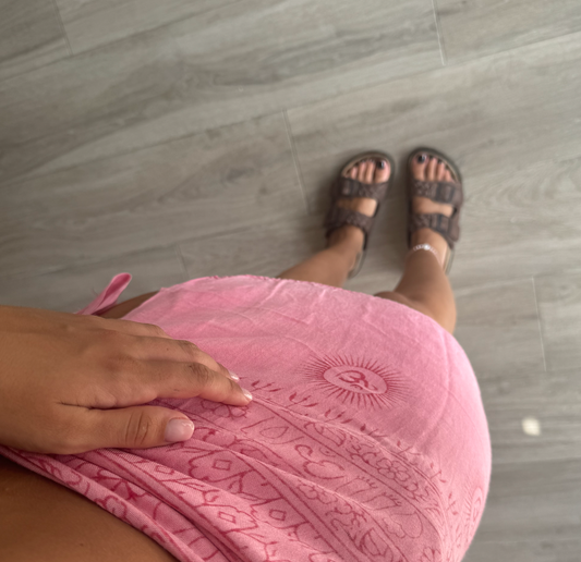 Light Pink Pareo Skirt