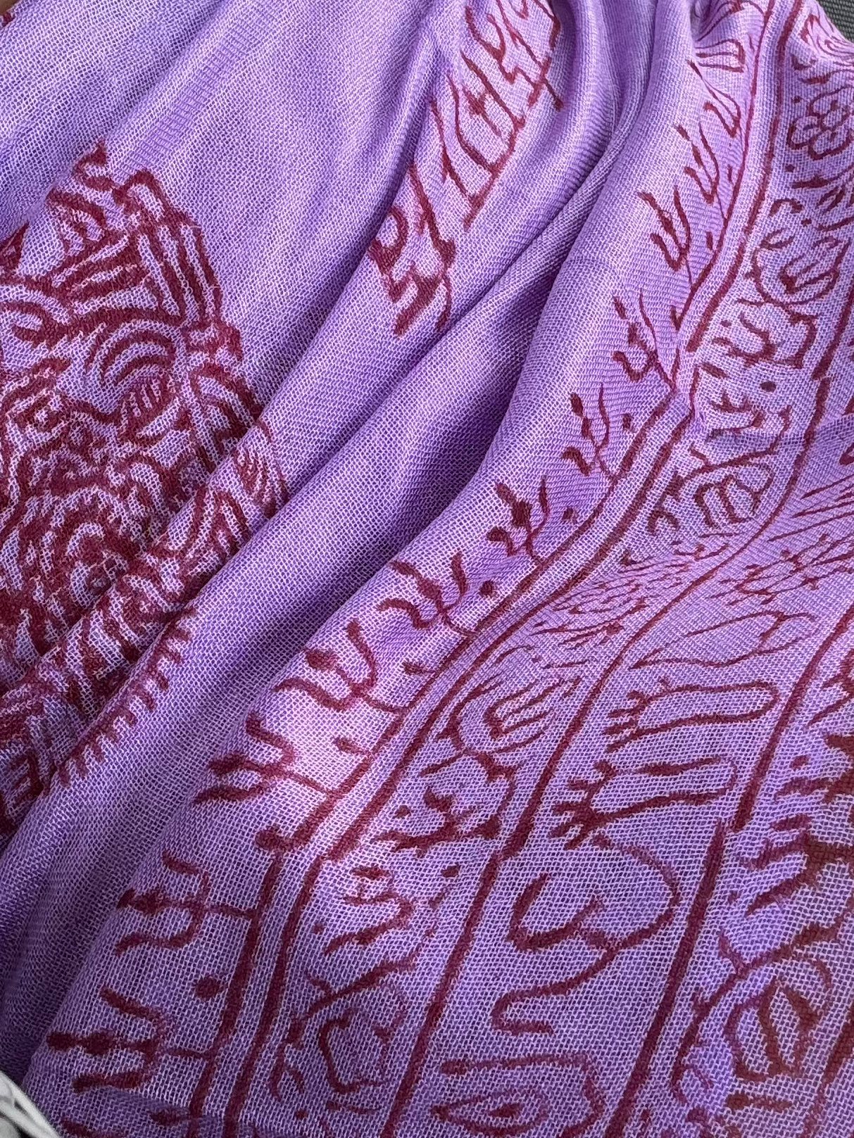 Dark Lilac Pareo Skirt