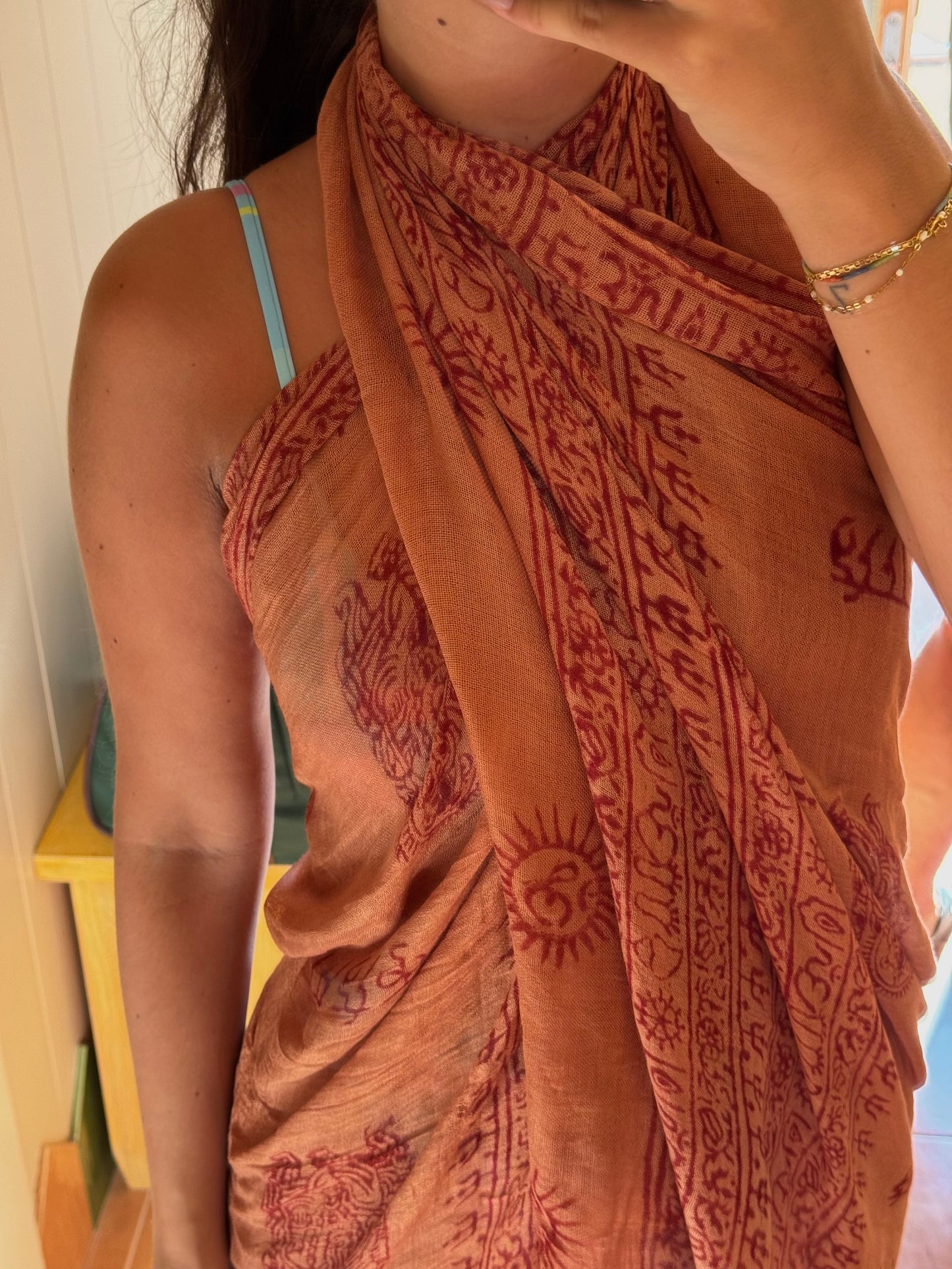 Light Terracota Pareo Skirt