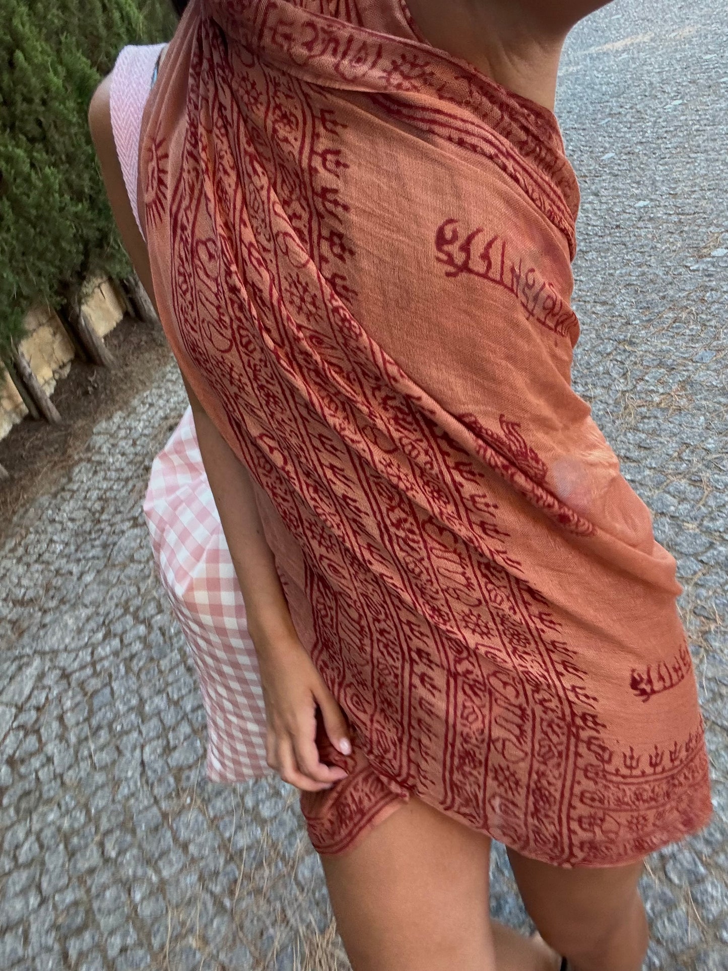 Light Terracota Pareo Skirt