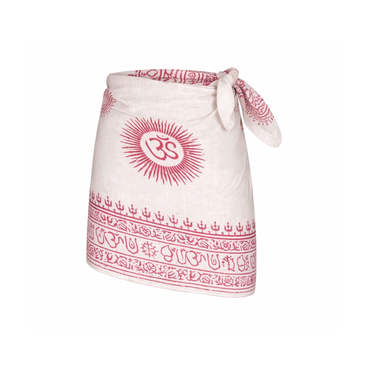 Pareo White & Red