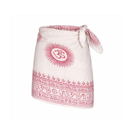 Pareo White & Red