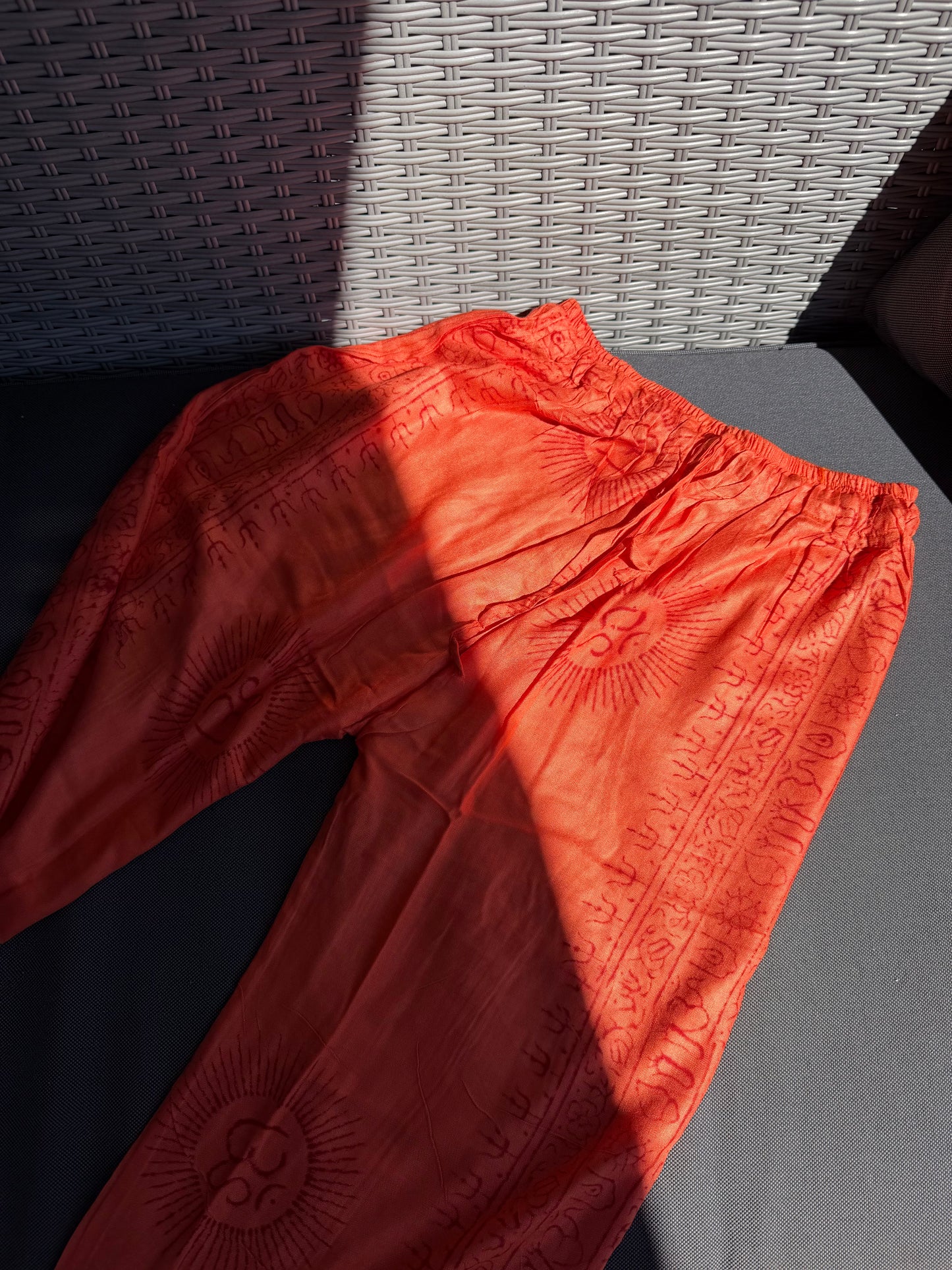 Orange Pants